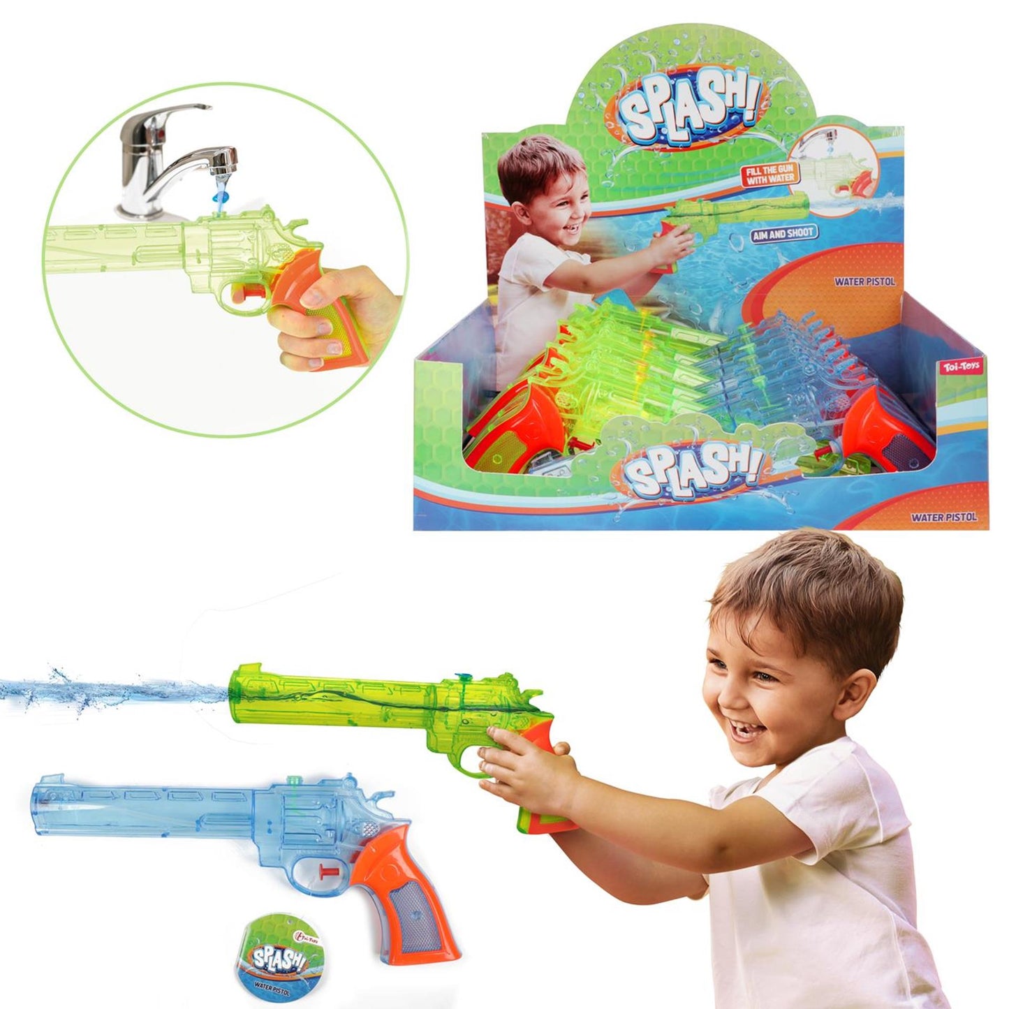 Toi-Toys Toi toys splash cowboy waterpistool