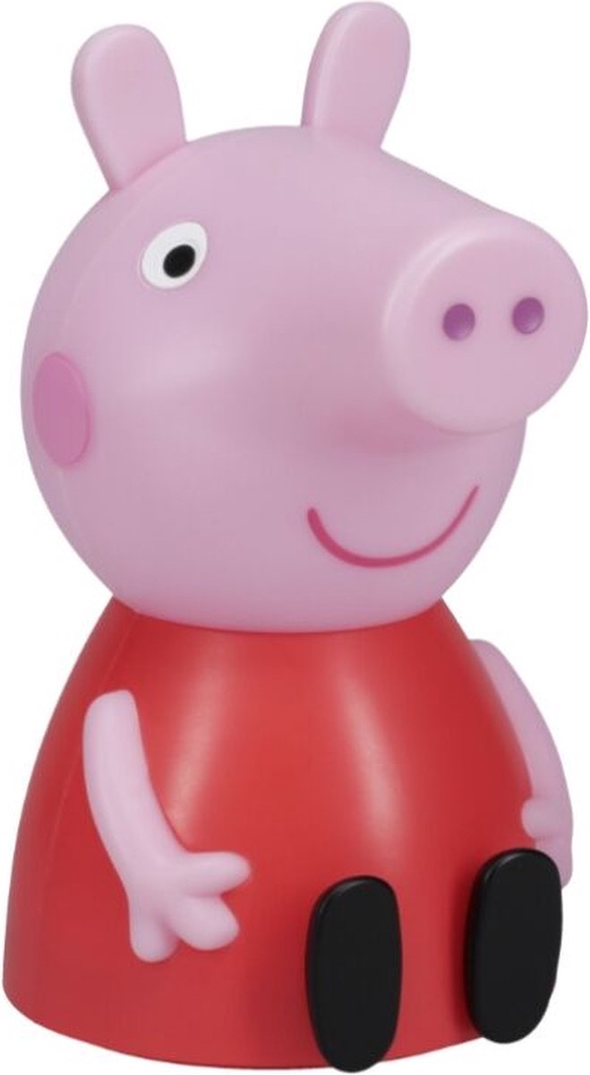 Paladone Peppa pig figuurlamp met geluid – officieel gelicentieerd baby‑nachtlampje, kinderkamer accessoires decoratie –