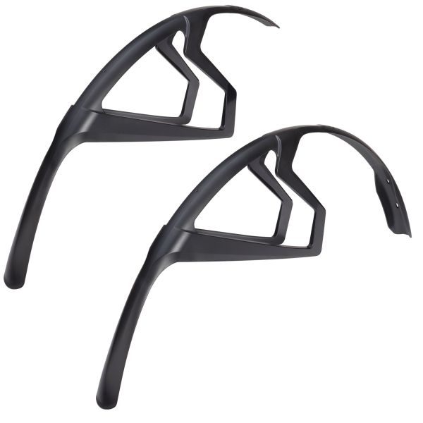 Polisport Spatbordset 28 r-mud 32mm - zwart