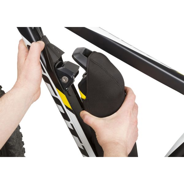 Messingschlager Neopreen beschermhoes m-wave voor e-bike batterij - zwart