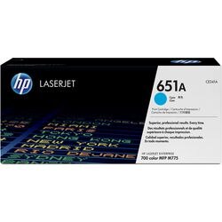 Tonercartridge HP CE341A nr651A cyaan
