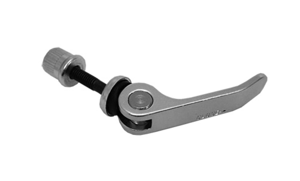 Aluminium zadelpen snelspanhendel M6 x 50 mm -