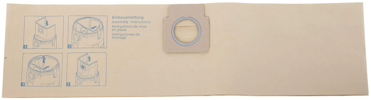 NILFISK staubsaugerbeutel filter bag pack.a 5 pcs.