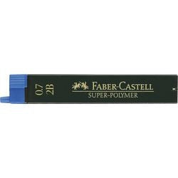 Faber-Castell 120702 Navulling voor vulpotloden 2B Pak van 12