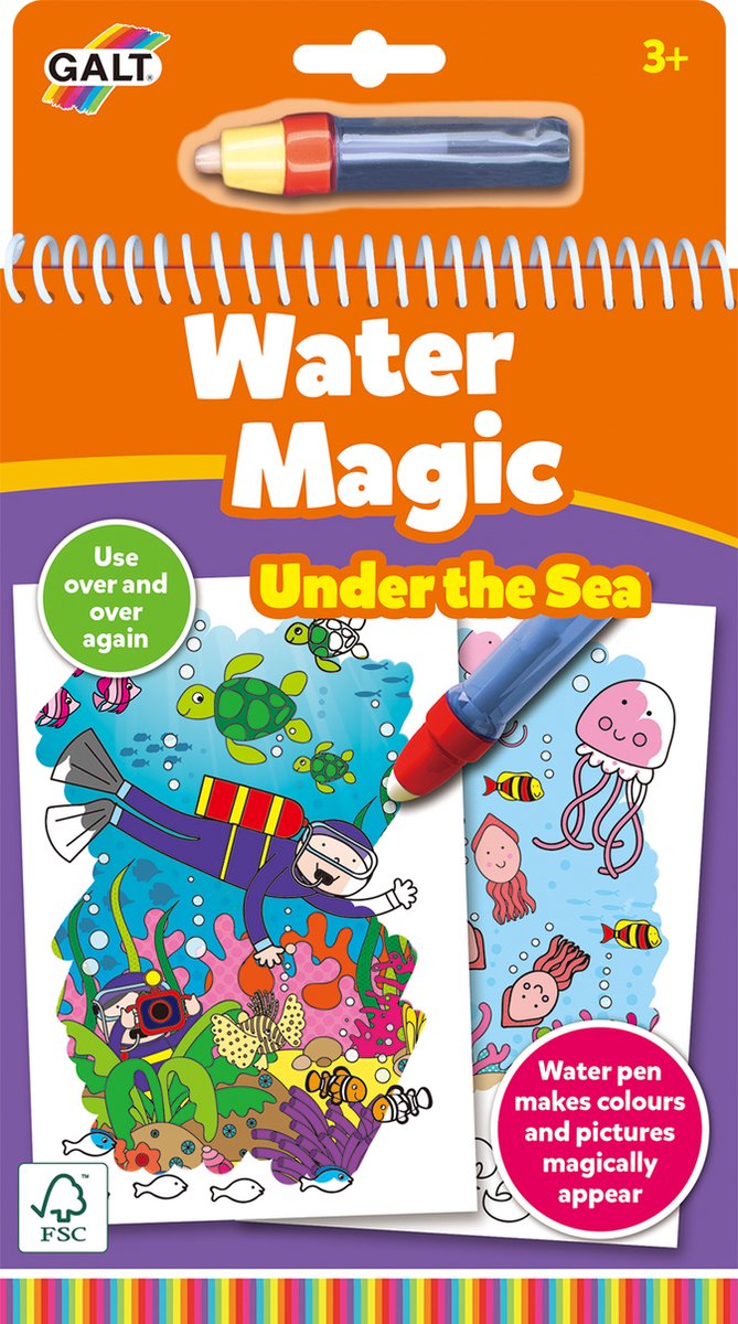 Galt kleurboekje watermagie under the sea