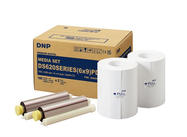 DNP papier dm69620 2 rol à 180 st. 15x23 voor ds620