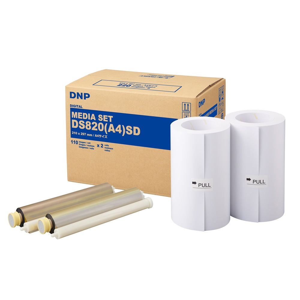 DNP Papier DMA4820 Premium 2 Rol � 110 St. A4 voor DS820