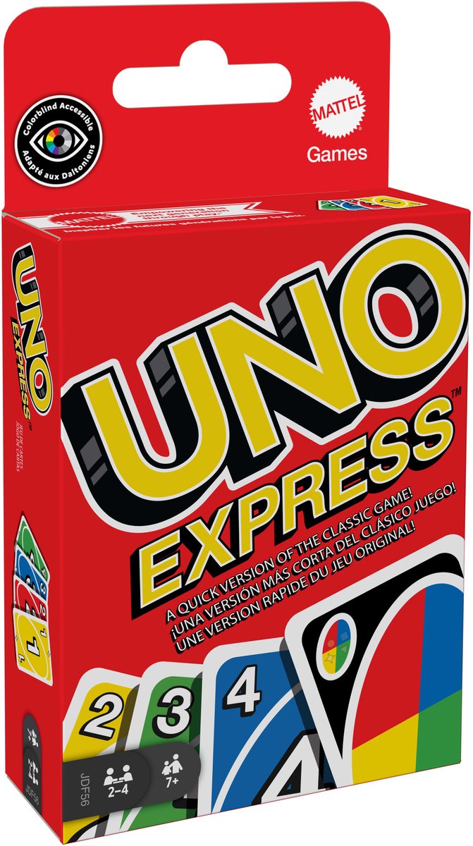 Mattel Games Uno express (7+)