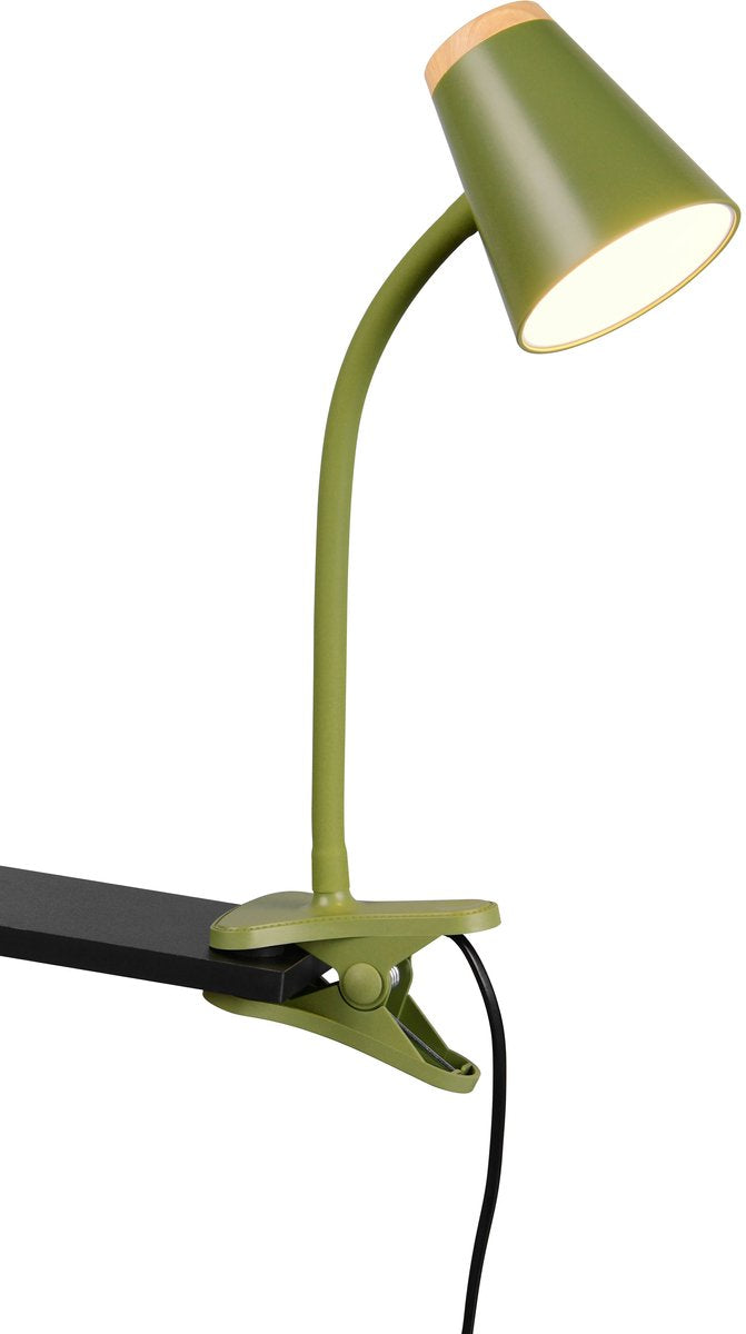RL LIVE YOUR LIGHT Reality pongo - klemlicht - groen - incl. 1x smd 4,5 w - flexibel - led-printplaat met hoog voltage - niet dimbaar - klemlamp