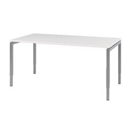 Bureautafel Bisley Quattro wit AH 180x80