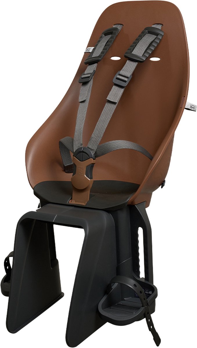 Urban Iki achterzitje bio - haniwa brown bincho black