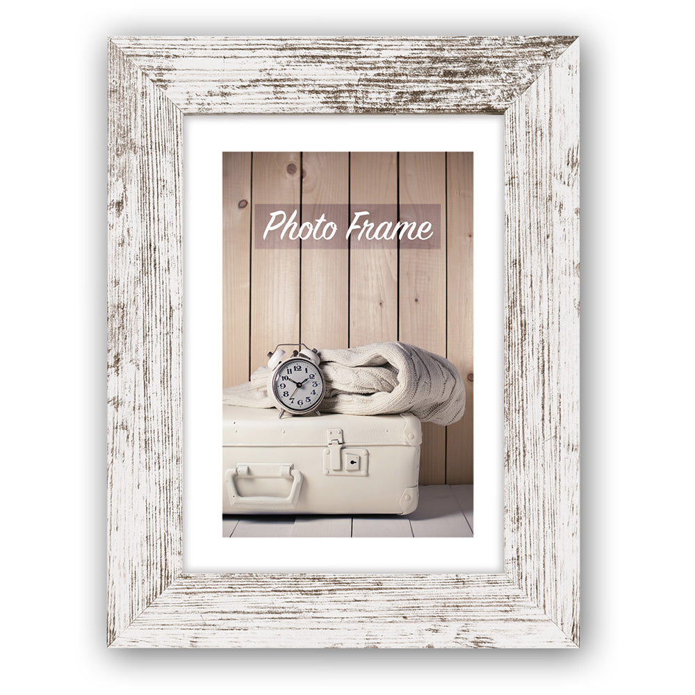 Zep fotolijst v21756 nelson 6 white wash 50x70 55x75 cm