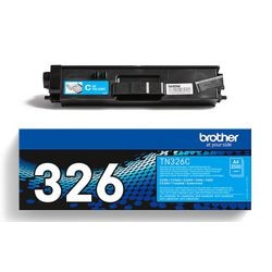 Tonercartridge Brother TN326C cyaan 3500 pagina's