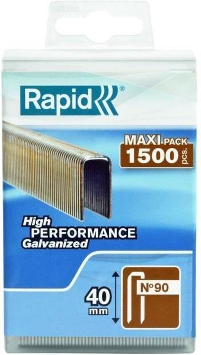 Rapid 5000127 smalrugnieten - type 90 - 40mm (1500st)