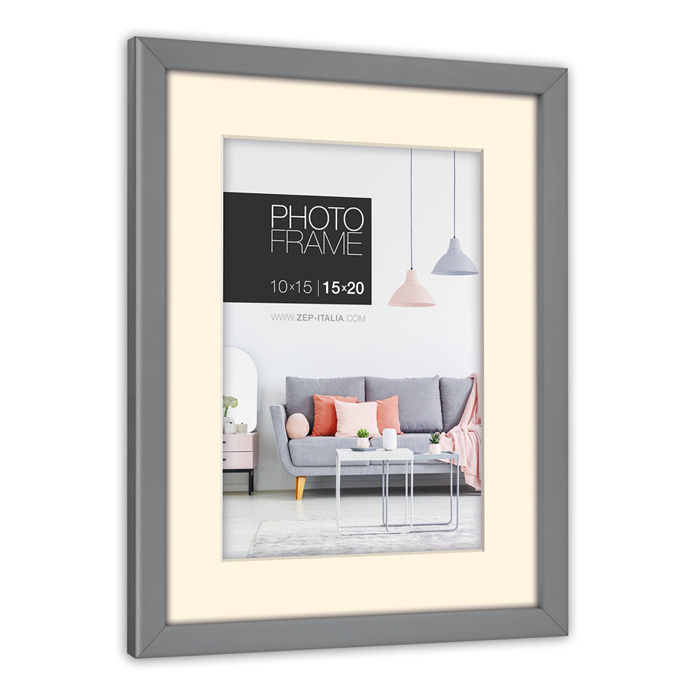 Zep fotolijst np46g edison grey 10x15 cm