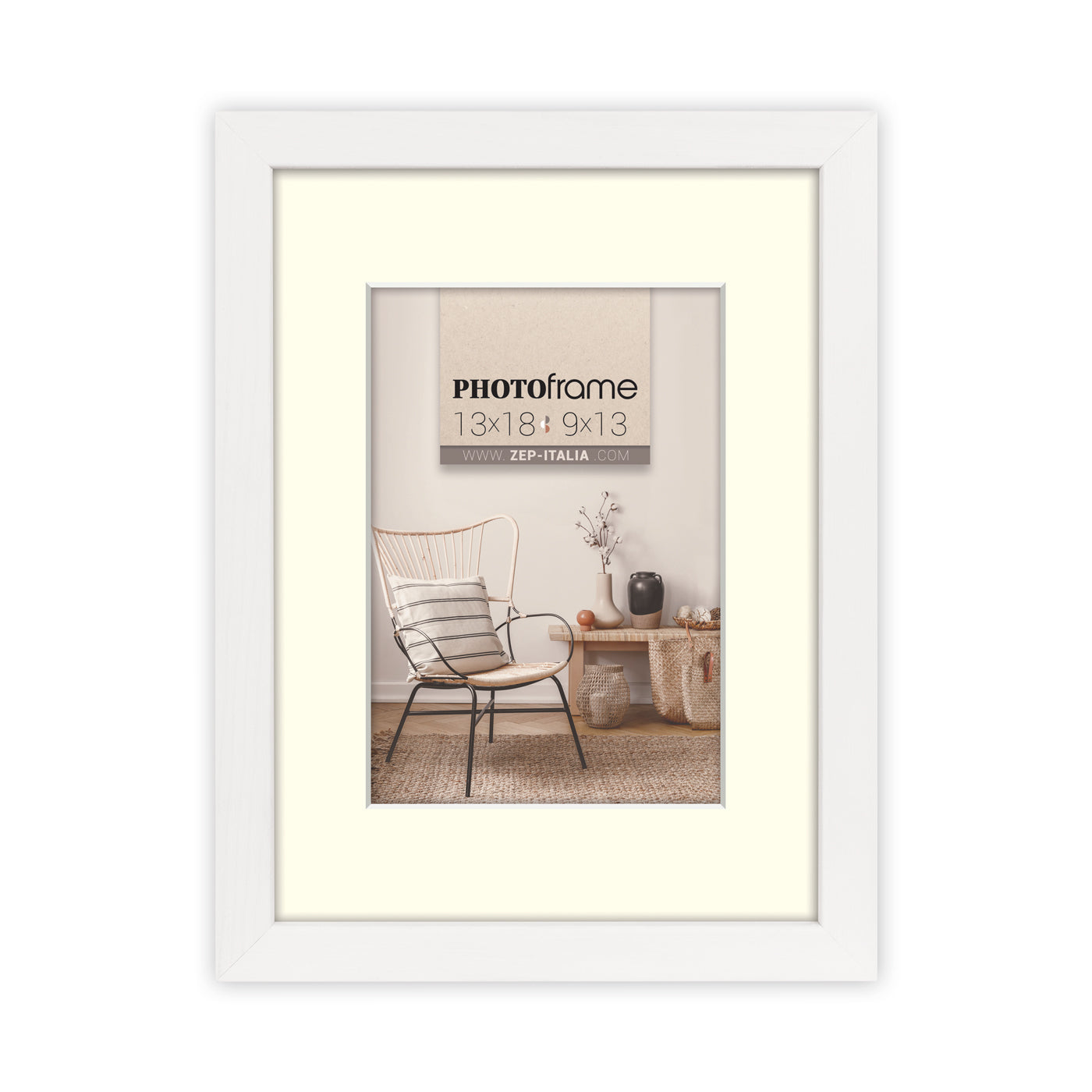 Zep fotolijst v4534w malmo white 20x30 30x40 cm