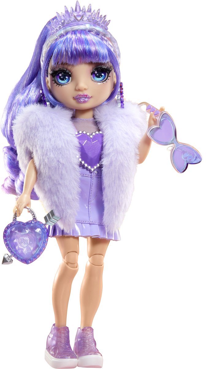 Rainbow High crystal fashion modepop - violet