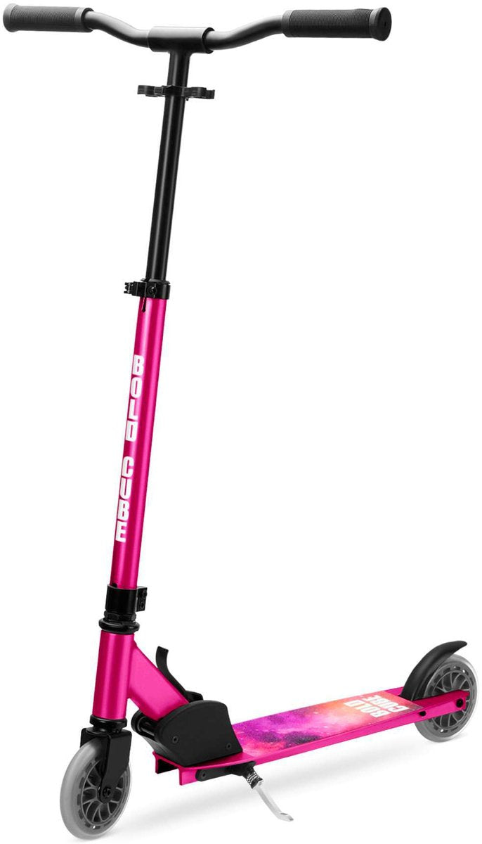 Volare Boldcube deluxe 2-wielstep - fuchsia roze