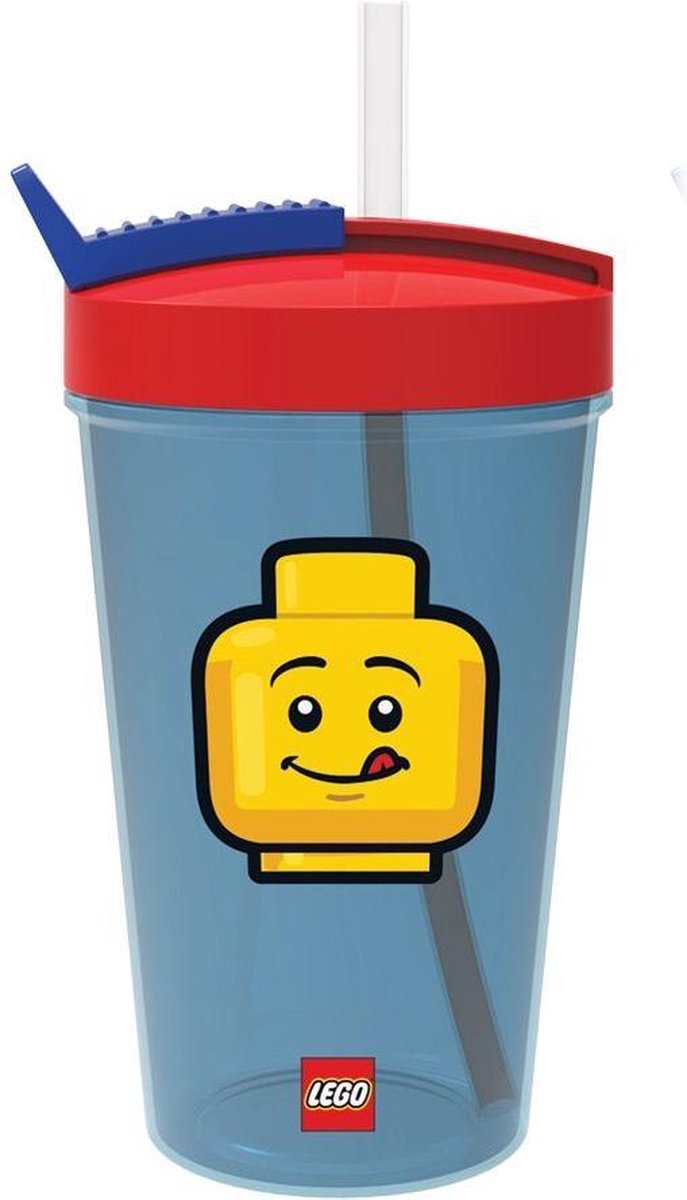 LEGO - drinkbeker iconic 500 ml - polypropyleen - blauw