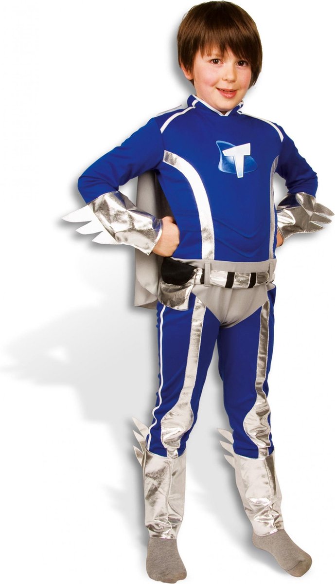 Mega Mindy verkleedkleding - verkleedpak mega toby 6 8 jaar - maat 134
