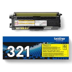 Tonercartridge Brother TN321Y geel 1500 pagina's