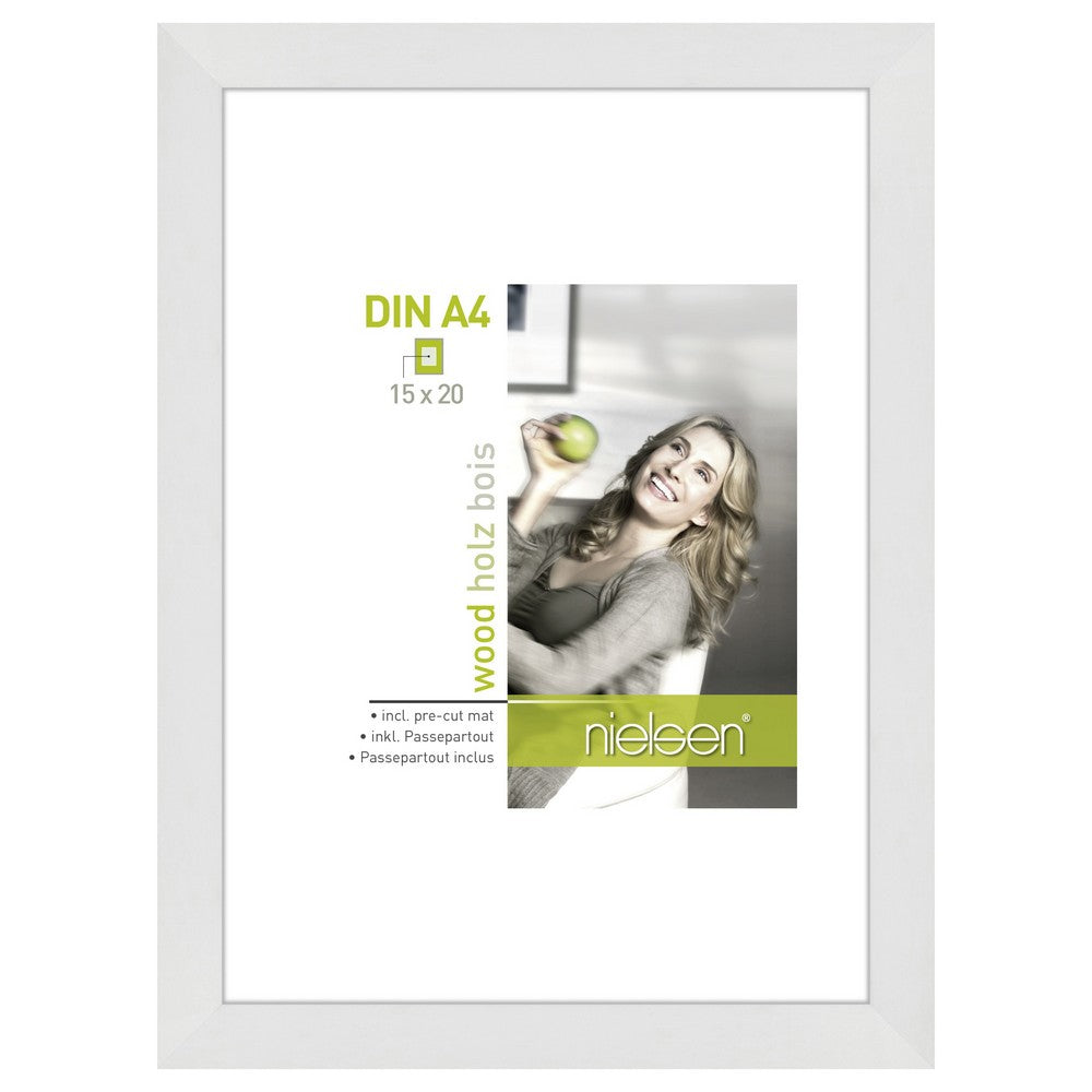 Nielsen Design Nielsen fotolijst 8988042 apollon wit 18x24 13x18 cm