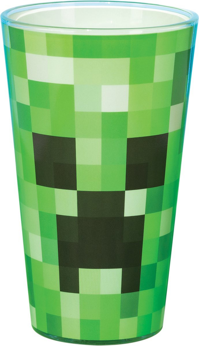 Paladone Minecraft creeper glas 450ml