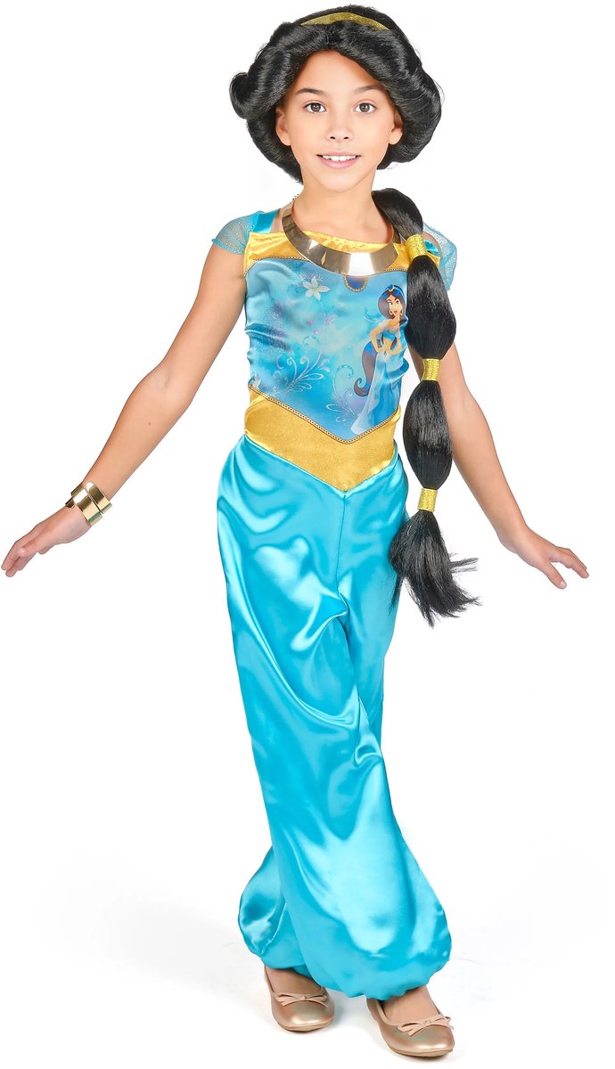 Disguise Disney prinses - aladdin, jasmine basic plus , maat xs (3t-4t jaar), meisjes