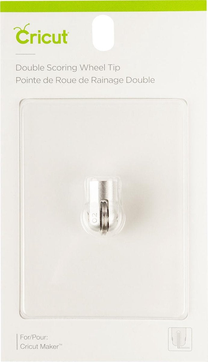 CRICUT 2007448 dubbel rilmes metaal