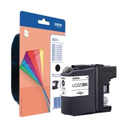 Inktcartridge Brother LC223BK zwart