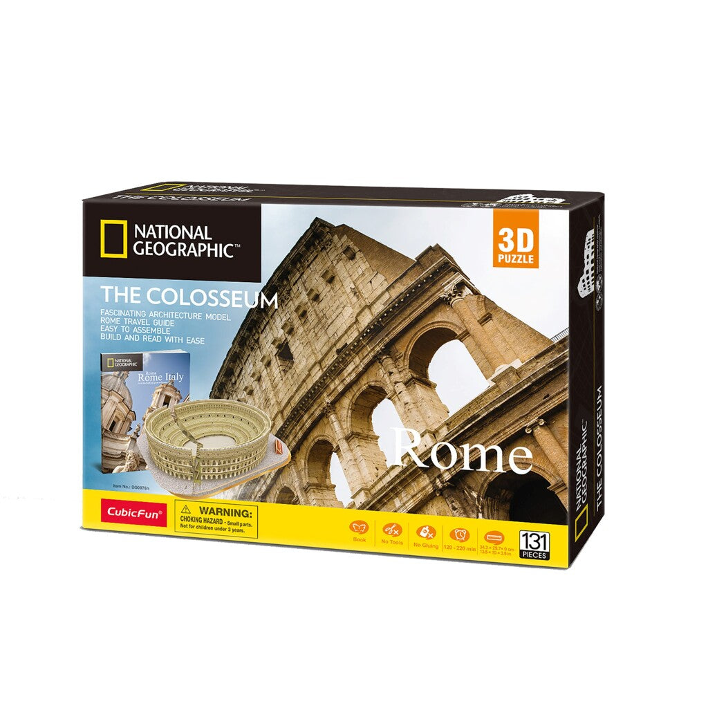 Cubic Fun national geographic 3d puzzel the colosseum rome 131 stukjes