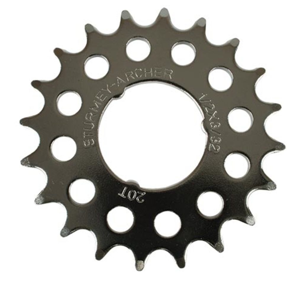 Sturmey-Archer Europa N.V. Sa hsl 949 tandwiel 20t. 1 2x3 32 vlak chroom