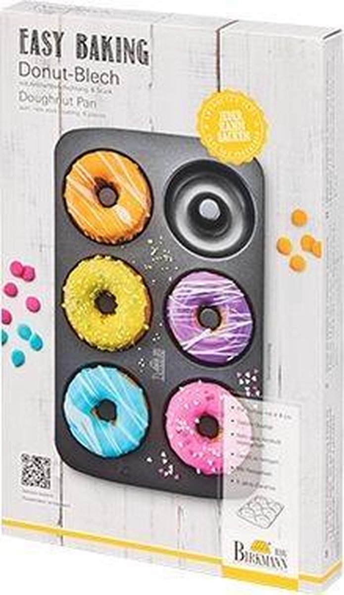 RBV Birkmann 881631 bakvormen donut bakblik 1 stuk(s)
