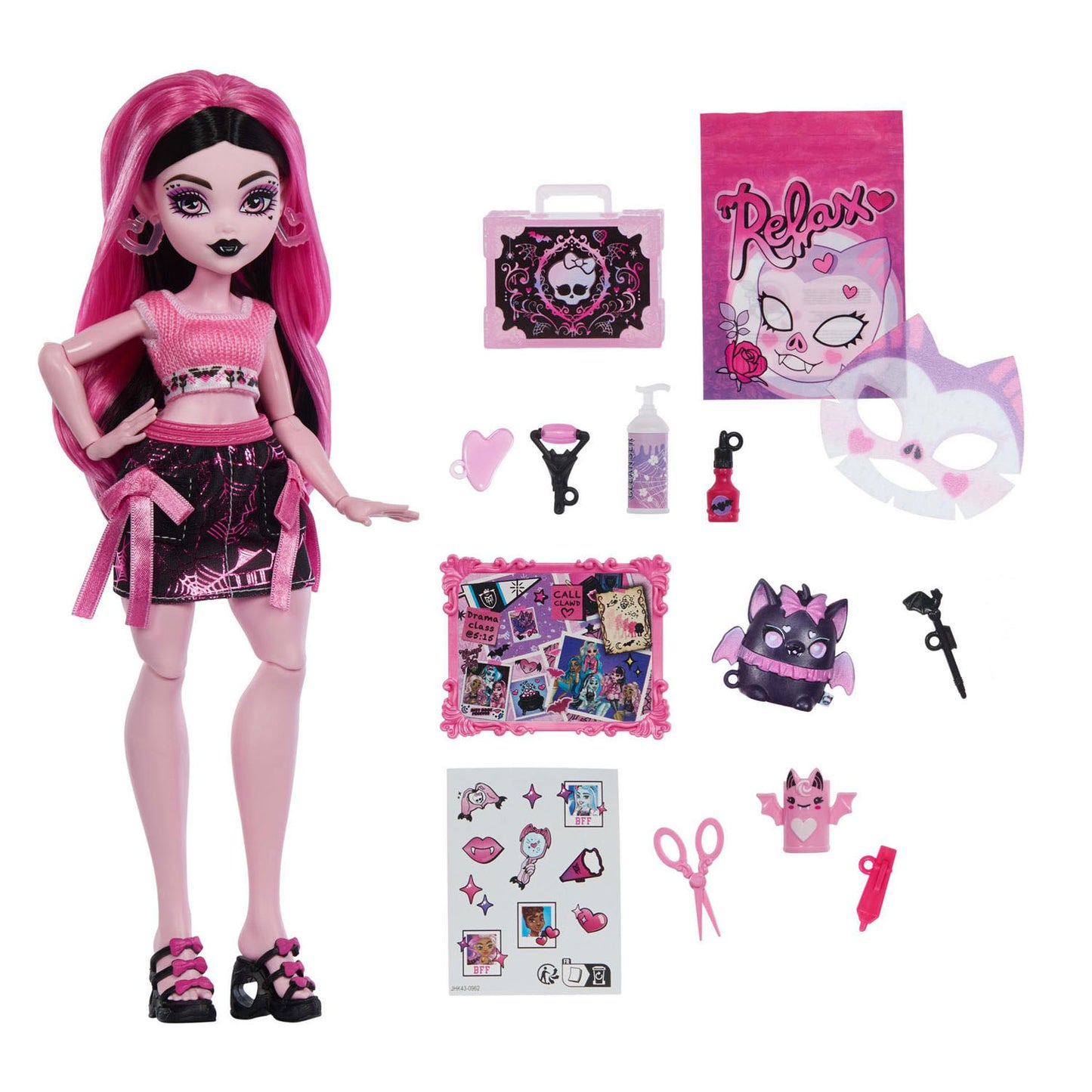 Mattel Monster high pop self scare secrets draculaura