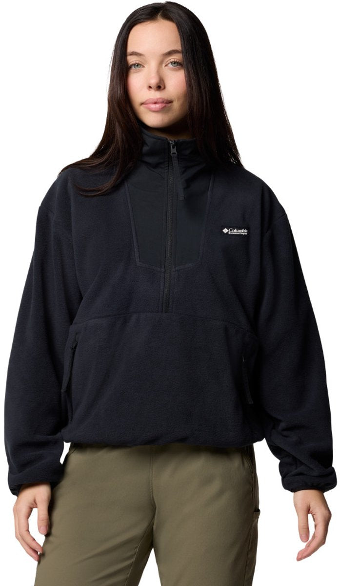 Columbia sequoia grove™ 1 2 zip fleece dames outdoortrui - black