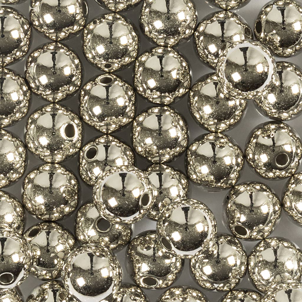 Creativ Company Https: www.cchobby.nl waskralen-d-8-mm-gatgrootte-1-mm-zilver-50-stuk-1-doos