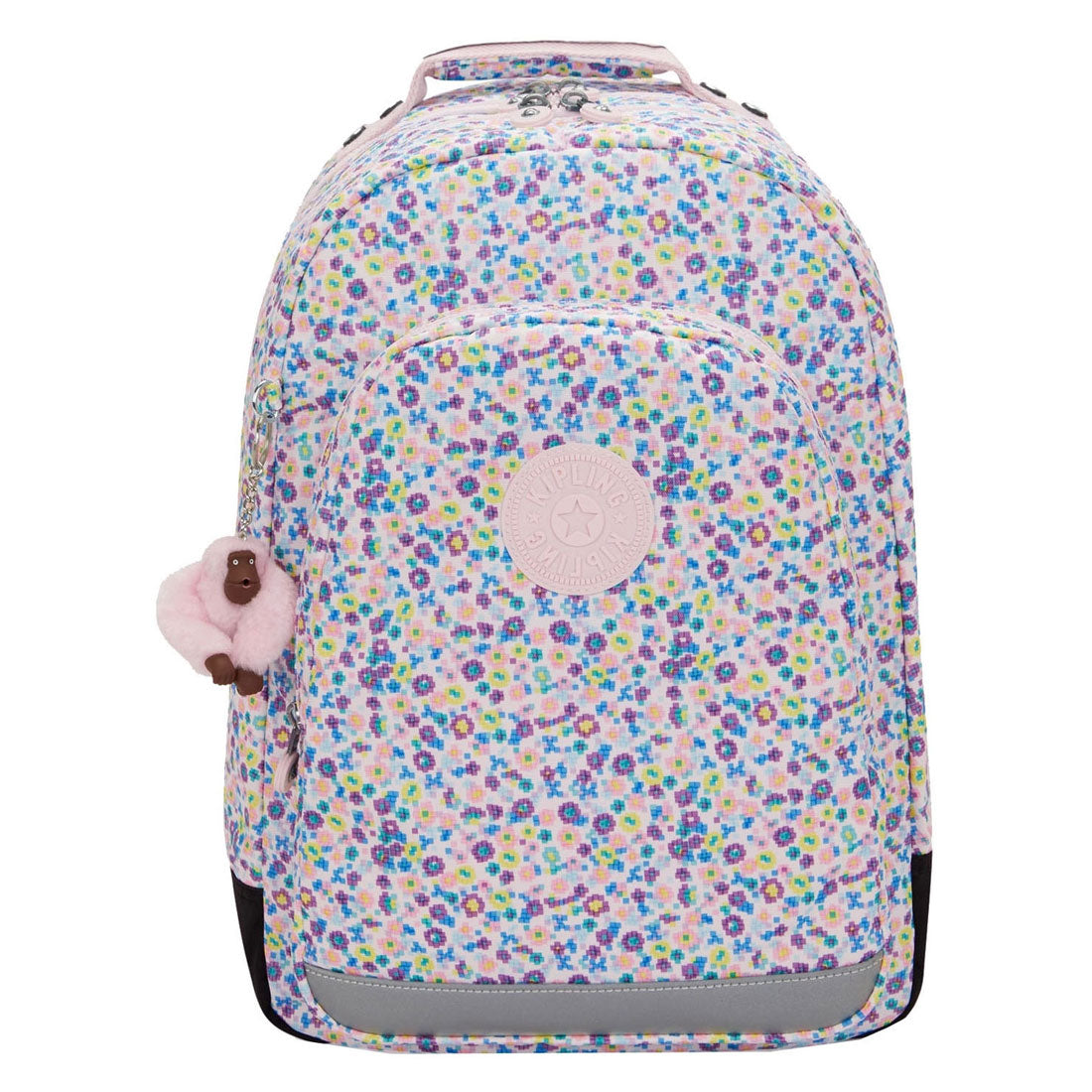 Kipling rugzak classroom digi bloemenprint