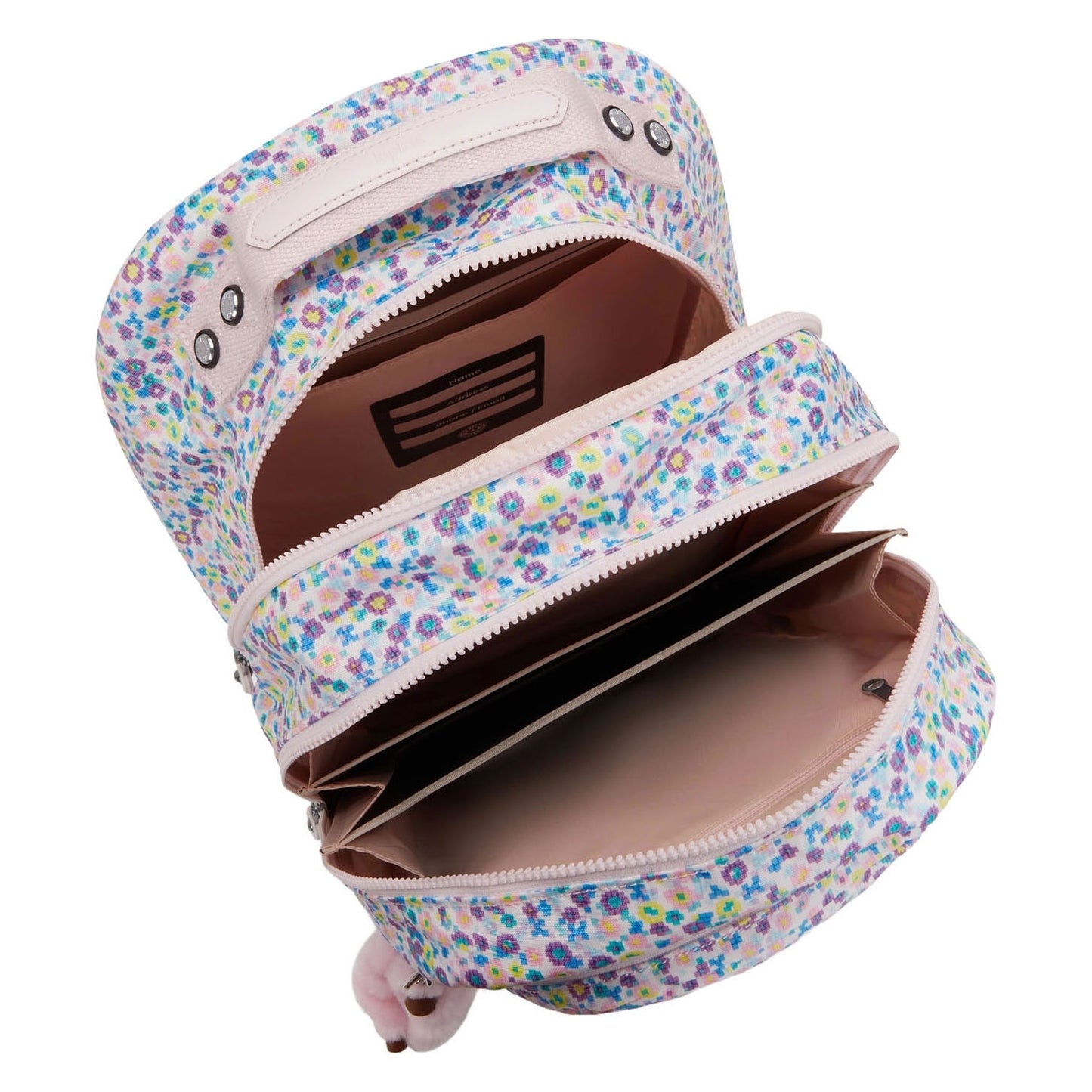 Kipling rugzak classroom digi bloemenprint