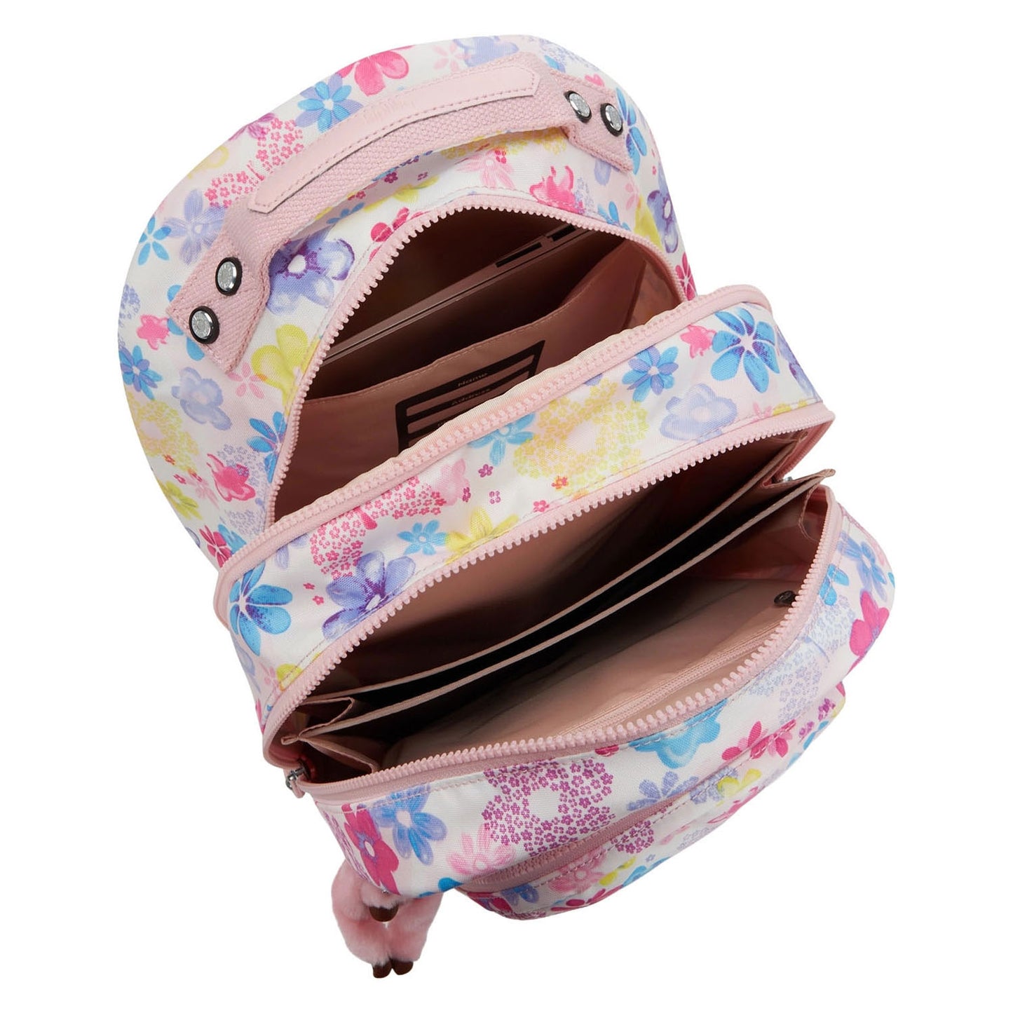 Kipling class room rugzak - flower stamp