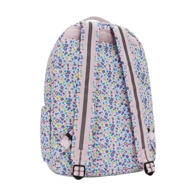 Kipling seoul laptop rugzak - digi flower print