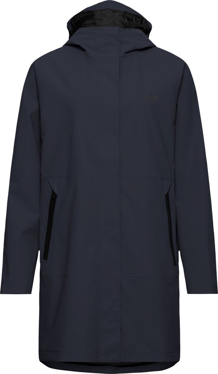 Jack Wolfskin onera 2l coat w dames outdoorjas-dark navy