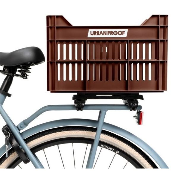 UrbanProof krat click 30l rpet donkerbruin