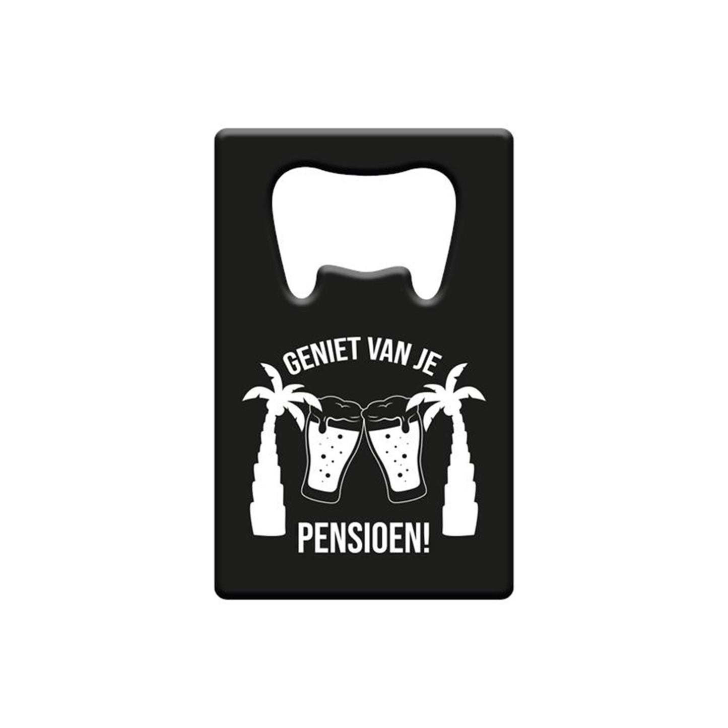 Paperdreams Flesopener metaal - pensioen