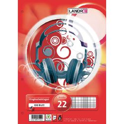 Ringbandinterieur Landré A4 100 vel