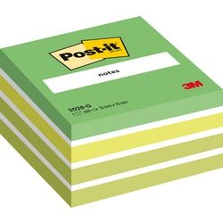 Kleurkubussen Post-it 2028-G 76 x 76 mm assorti pastel 450 vel