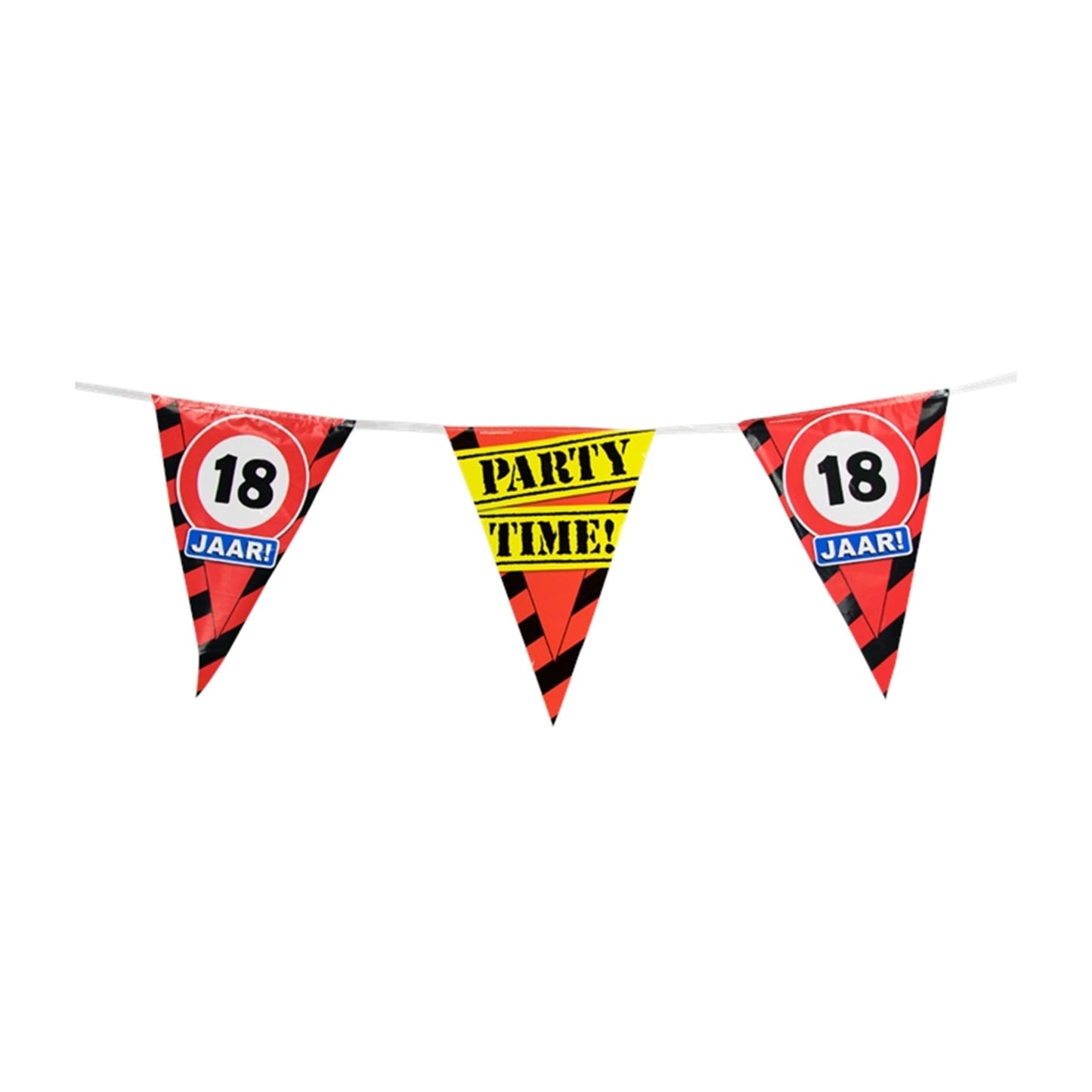 Paperdreams party vlag - 18 jaar