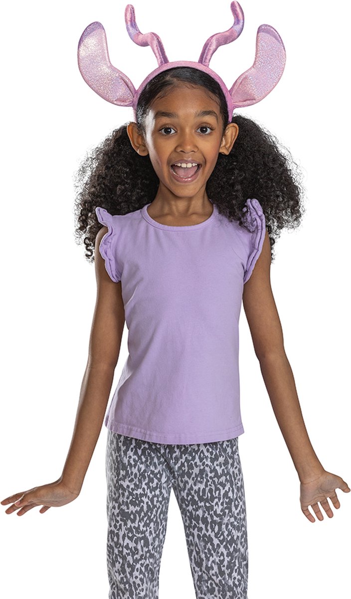 Disguise Disney - lilo stitch, engel hoofdband, maat one size, kinderen
