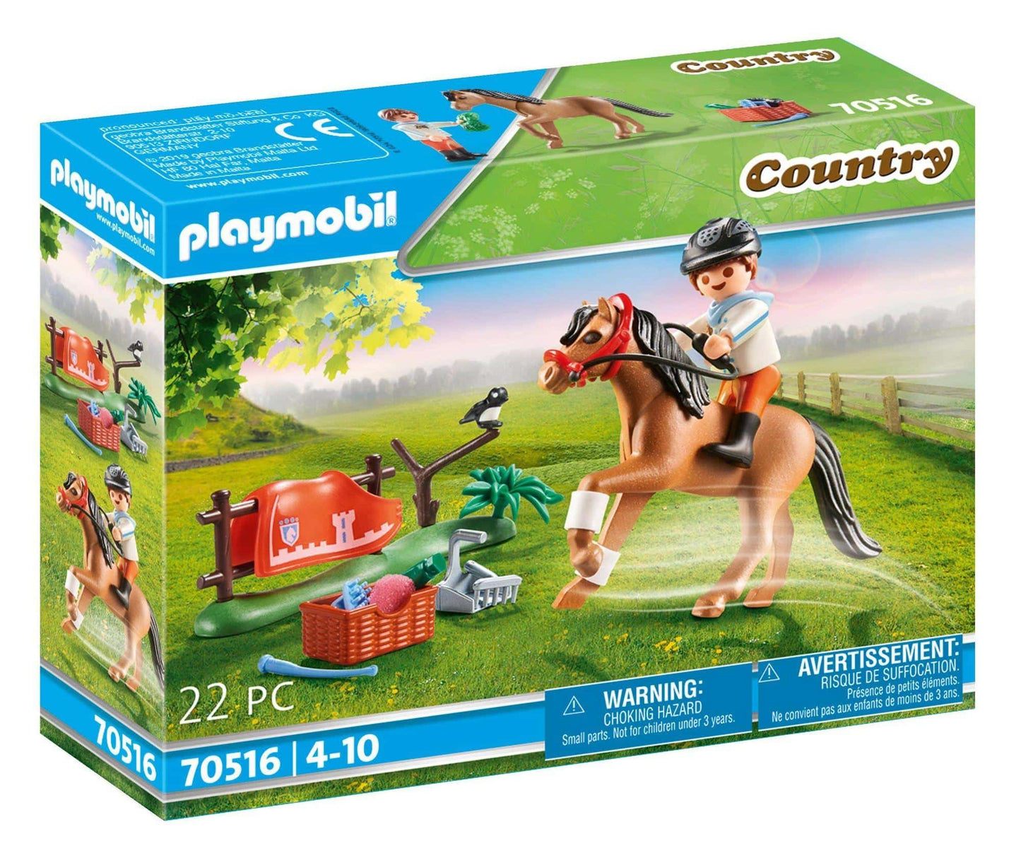 Playmobil 70516 Country pony met accessoires