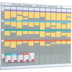T-kaart jaarplanner Nobo 12pan 32sleuf