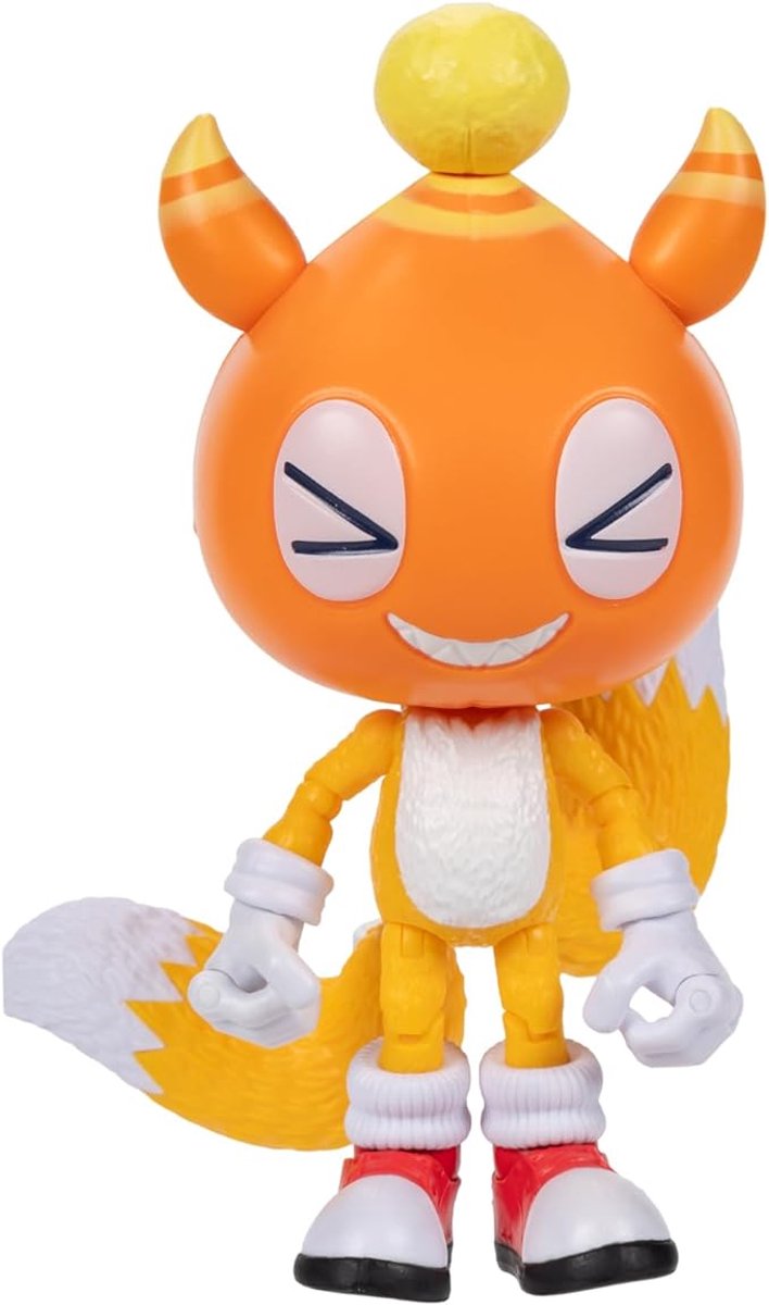 Jakks Sonic movie, sonic the hedgehog-actiefiguren, 13 cm w1 tails with